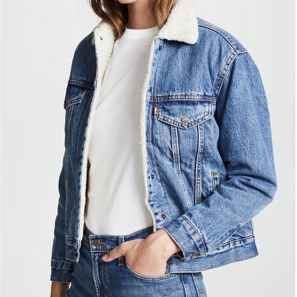 LEVIS SHERPA LINED JACKET - Picture 3 of 14